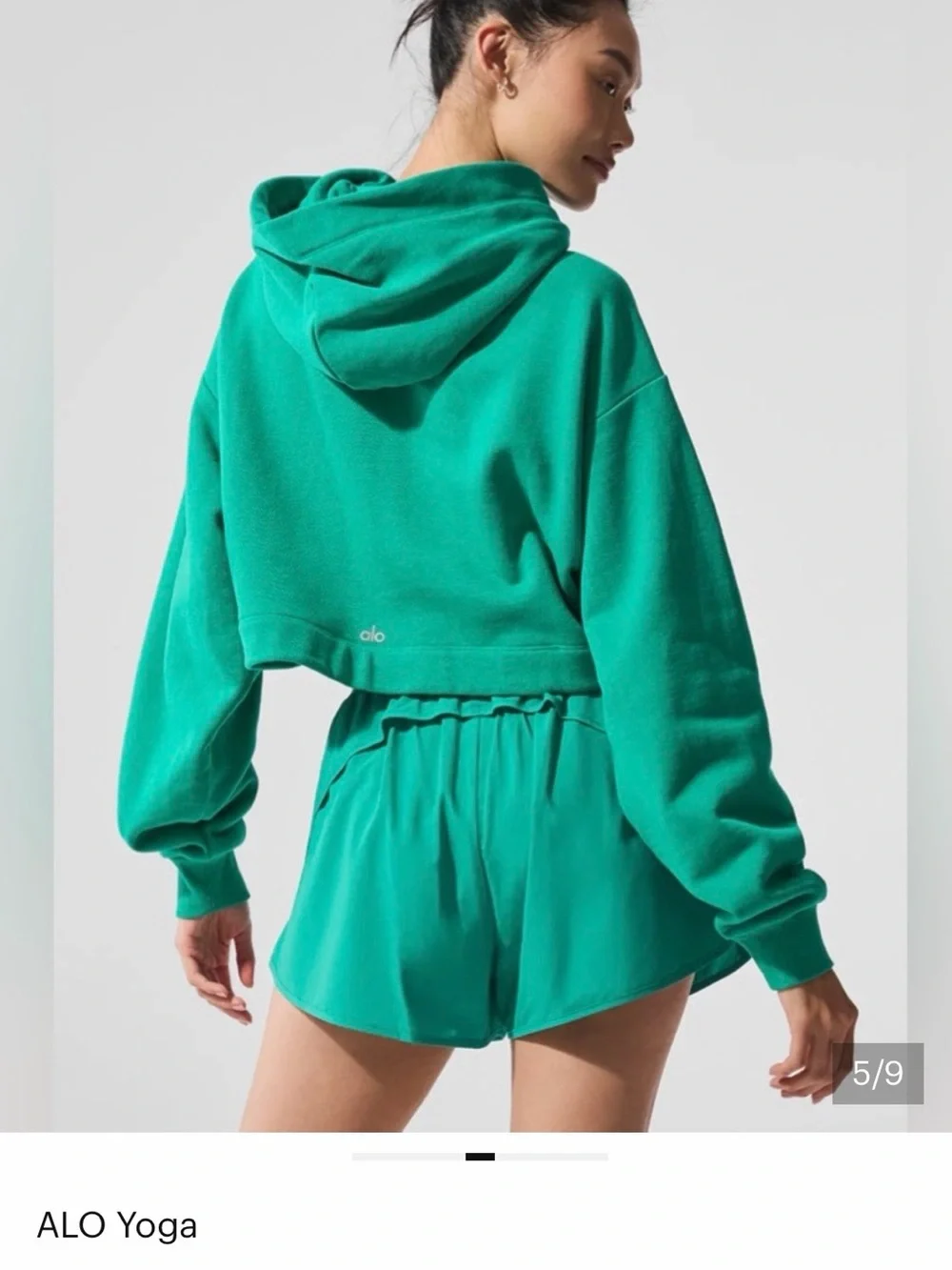 ALO Yoga cropped hoodie